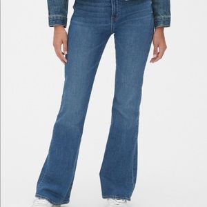 NWT Gap 70s Pioneer High Rise Flare Jeans 33 Reg
